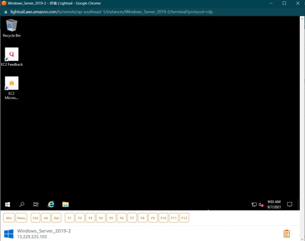 Lightsail搭建远程桌面 (6)